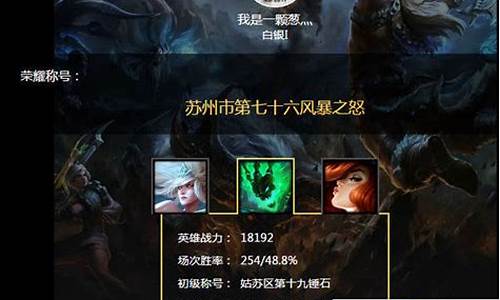 英雄联盟战力查询页面_lol英雄联盟战力查询